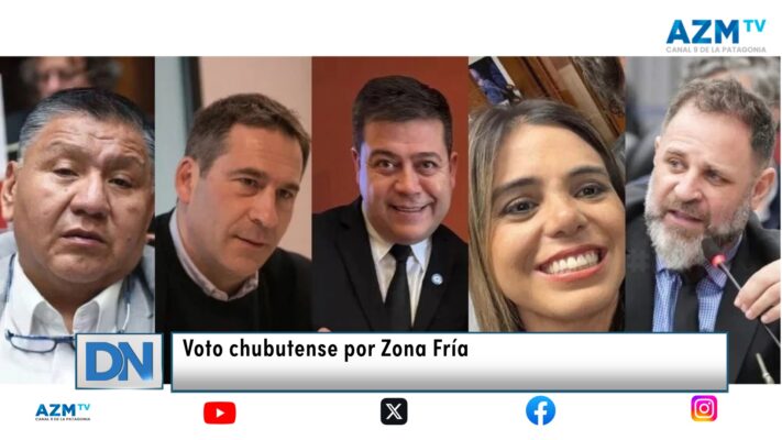 Voto chubutense por Zona Fría