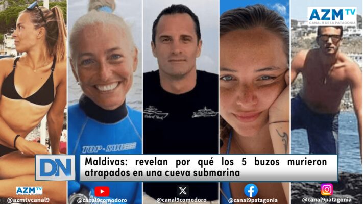 Maldivas: revelan por qué los 5 buzos murieron atrapados en una cueva submarina