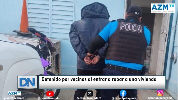 Detenido por vecinos al entrar a robar a una vivienda