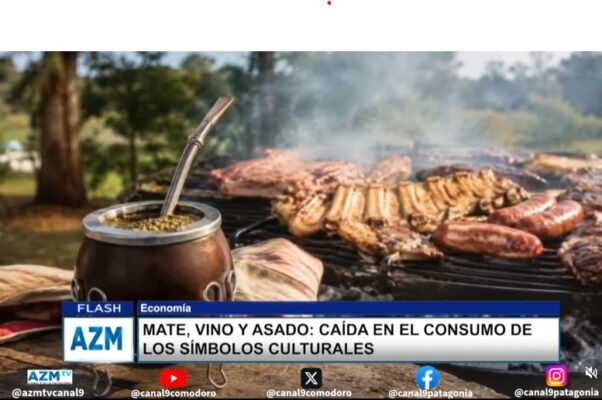 Mate, vino y asado: caída en el consumo de los símbolos culturales
