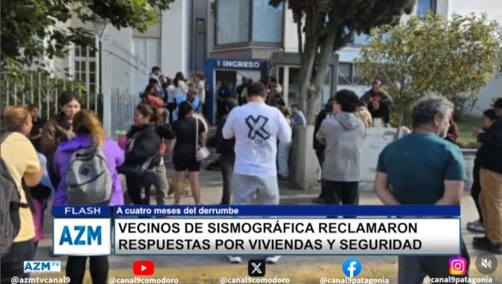 Vecinos de Sismográfica reclamaron respuestas por viviendas y seguridad
