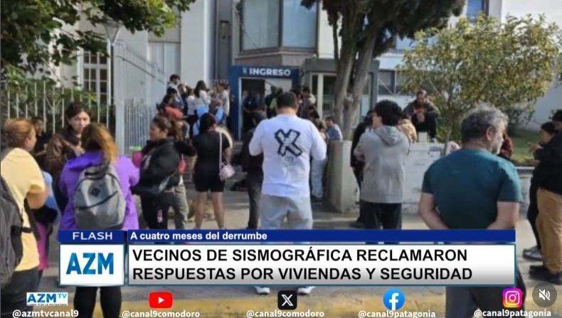 Vecinos de Sismográfica reclamaron respuestas por viviendas y seguridad