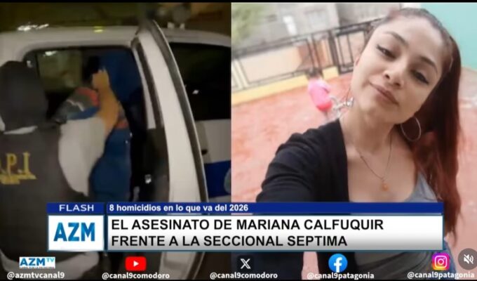 El asesinato de Mariana Calfuquir frente a la seccional septima
