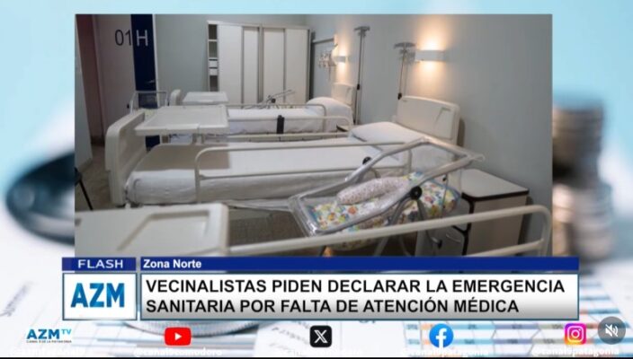 Vecinalistas piden declarar la emergencia sanitaria por falta de atención médica