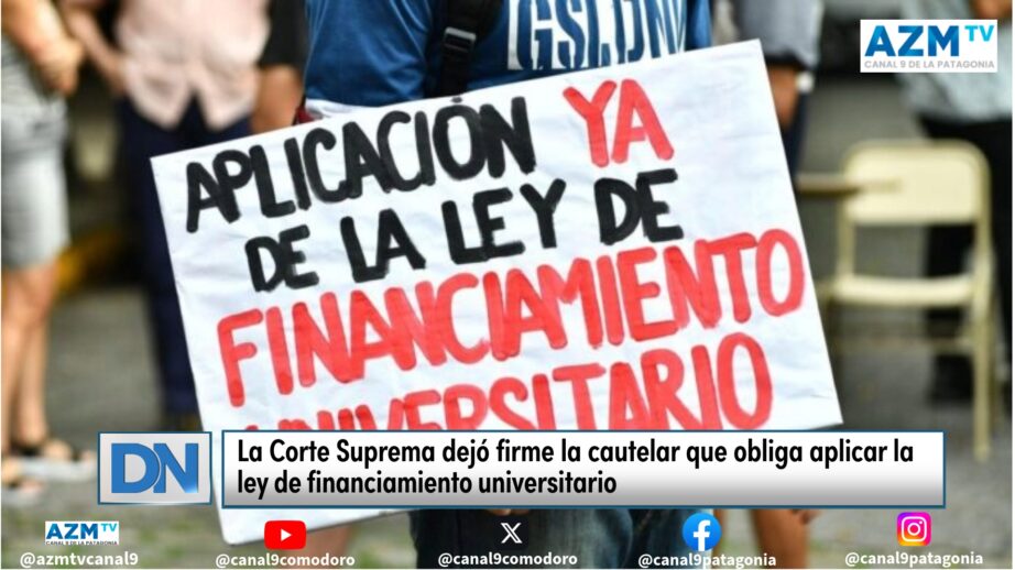 La Corte Suprema dejó firme la cautelar que obliga aplicar la ley de financiamiento universitario
