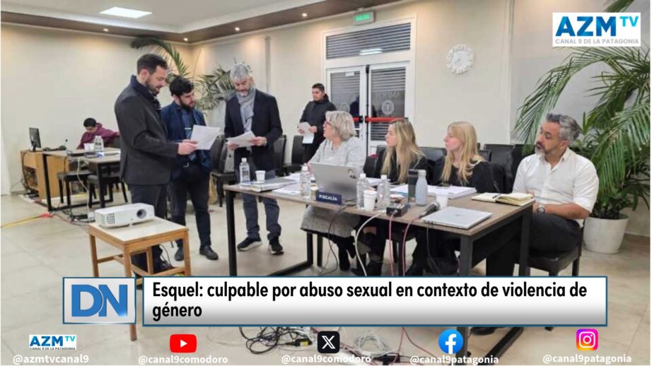 Esquel: culpable por abuso sexual en contexto de violencia de género
