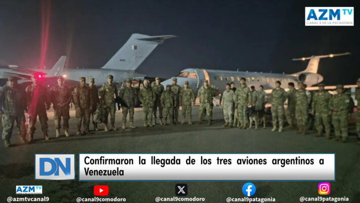 Confirmaron la llegada de los tres aviones argentinos a Venezuela