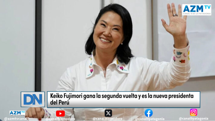 Keiko Fujimori gana la segunda vuelta y es la nueva presidenta del Perú