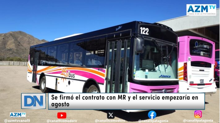 Se firmó el contrato con MR y el servicio empezaría en agosto