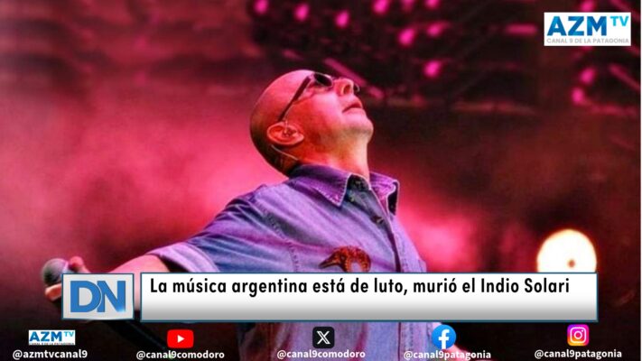 La música argentina está de luto, murió el Indio Solari