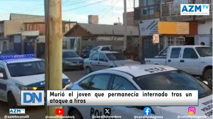 Murió el joven que permanecía internado tras un ataque a tiros