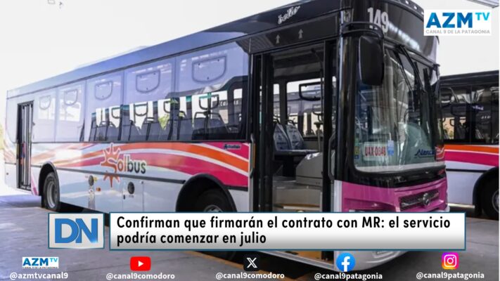 Confirman que firmarán el contrato con MR: el servicio podría comenzar en julio