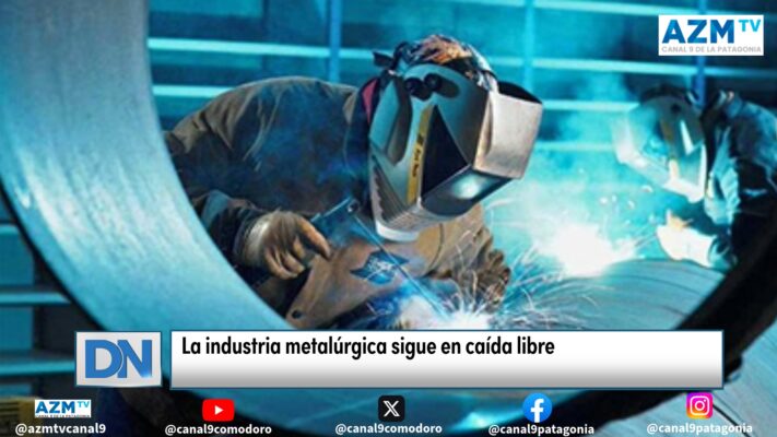 La industria metalúrgica sigue en caída libre
