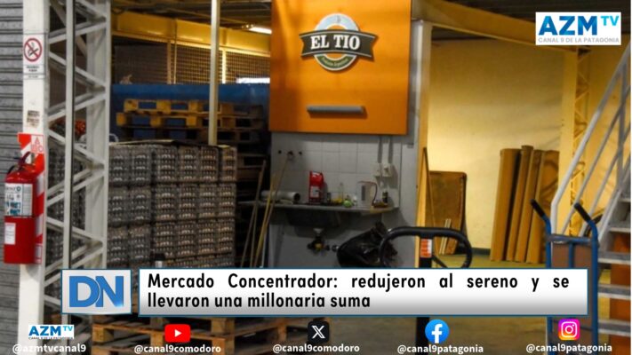 Mercado Concentrador: redujeron al sereno y se llevaron una millonaria suma