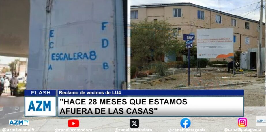 «Hace 28 meses que estamos afuera de las casas»
