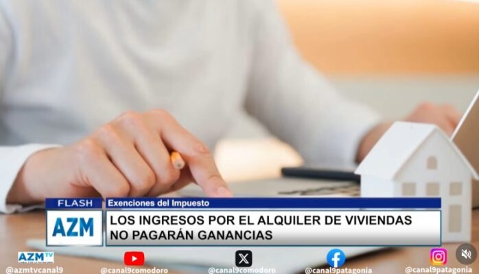 Los ingresos por el alquiler de viviendas no pagarán ganancias
