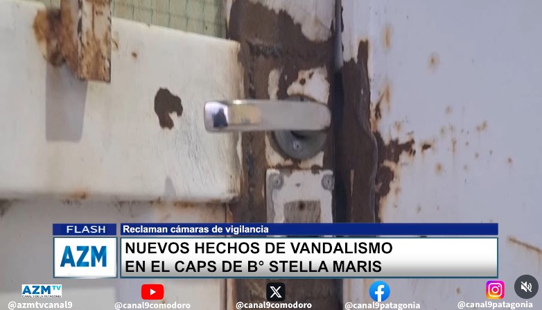 Nuevos hechos de vandalismo en el caps de B° Stella Maris