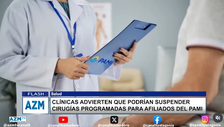 Clínicas advierten que podrían suspender cirugías programadas para afiliados del Pami