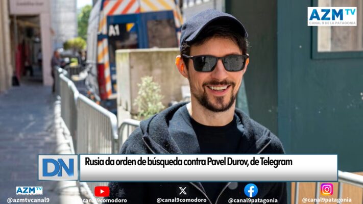 Rusia da orden de captura contra Pavel Durov, de Telegram