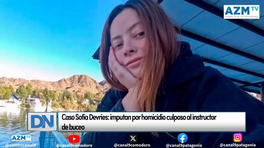 Caso Sofía Devries: imputan por homicidio culposo al instructor de buceo