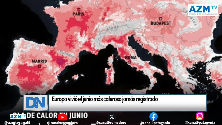 Europa vivió el junio más caluroso jamás registrado