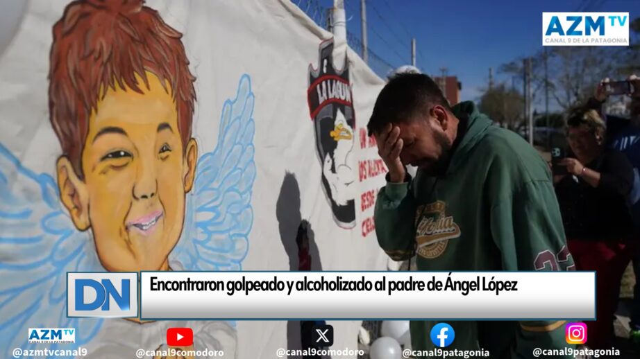 Encontraron golpeado y alcoholizado al padre de Ángel López 