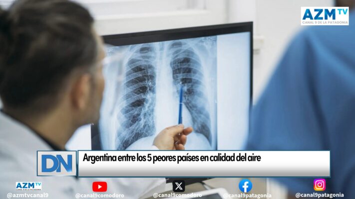 Argentina entre los 5 peores países en calidad del aire