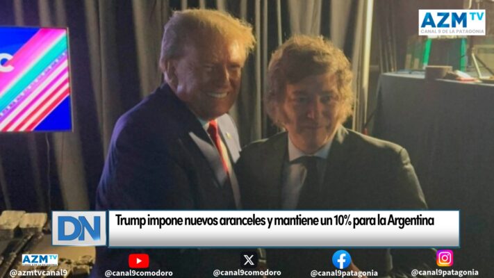 Trump impone nuevos aranceles y mantiene un 10% para la Argentina