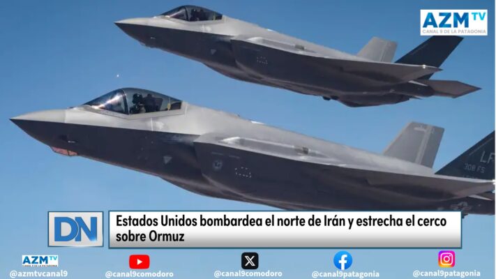 Estados Unidos bombardea el norte de Irán y estrecha el cerco sobre Ormuz