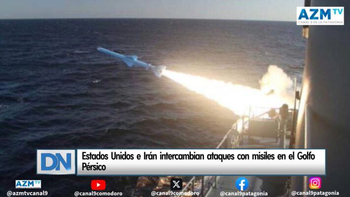 Estados Unidos e Irán intercambian ataques con misiles en el Golfo Pérsico