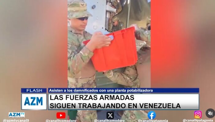 Las fuerzas armadas siguen trabajando en Venezuela
