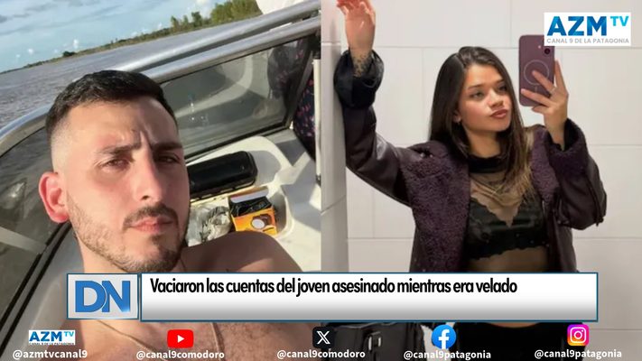 Vaciaron las cuentas del joven asesinado mientras era velado