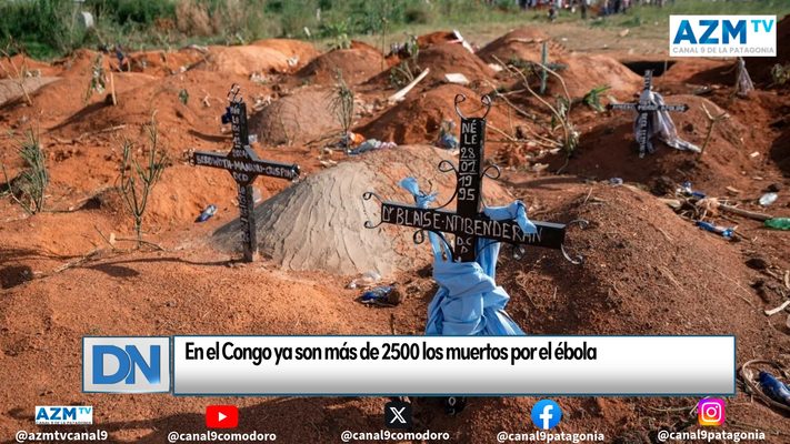 En el Congo ya son más de 2500 los muertos por el ébola