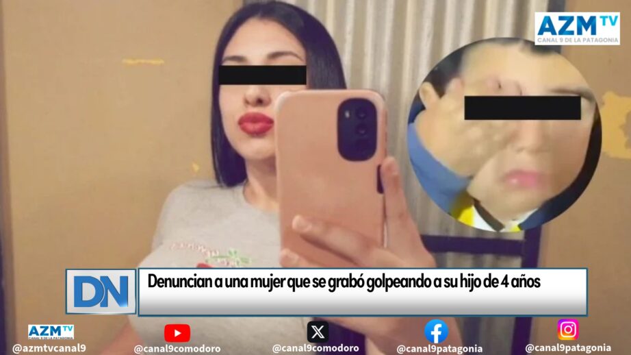 Denuncian a una mujer que se grabó golpeando a su hijo de 4 años