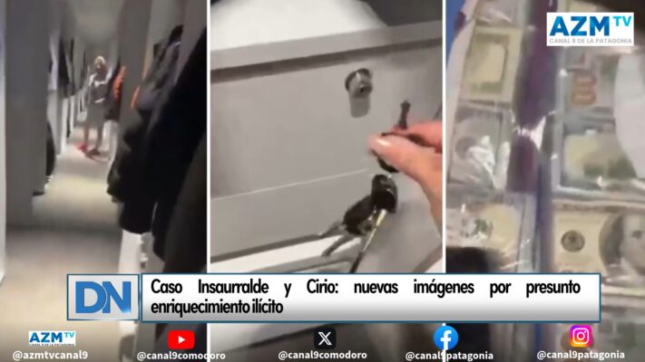 Caso Insaurralde y Cirio: nuevas imágenes por presunto enriquecimiento ilícito