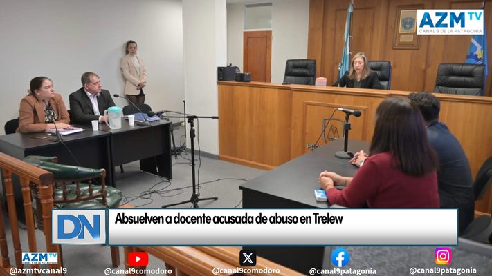 Absuelven a docente acusada de abuso en Trelew