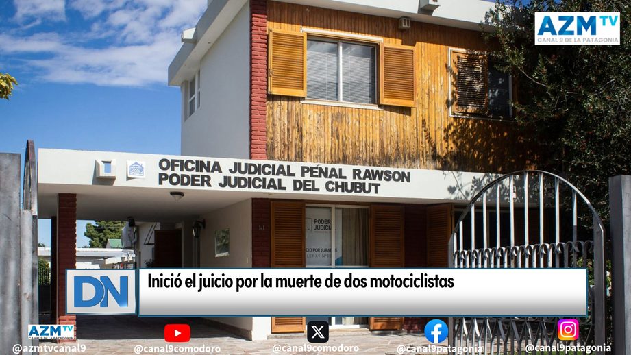 Inició el juicio por la muerte de dos motociclistas