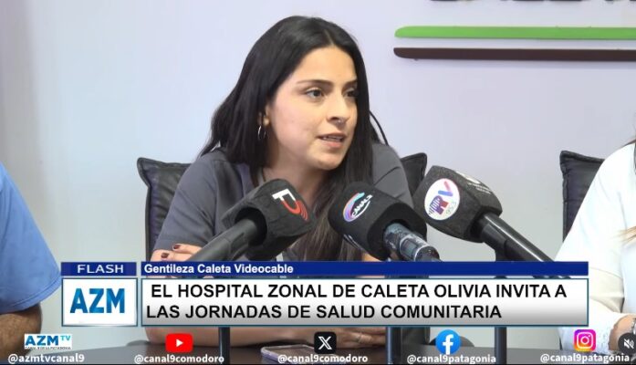 El Hospital Zonal de Caleta Olivia invita a las jornadas de salud comunitaria
