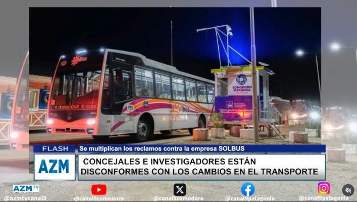 Concejales e investigadores están disconformes con los cambios en el transporte