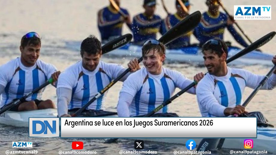 Argentina se luce en los Juegos Suramericanos 2026