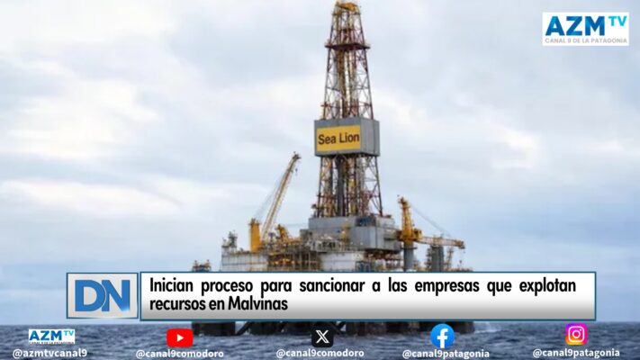 Inician proceso para sancionar a las empresas que explotan recursos en Malvinas