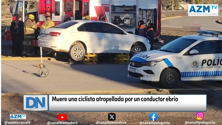 Muere una ciclista atropellada por un conductor ebrio
