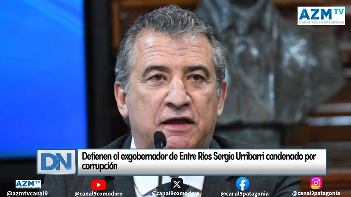 Detienen al exgobernador de Entre Ríos Sergio Urribarri condenado por corrupción
