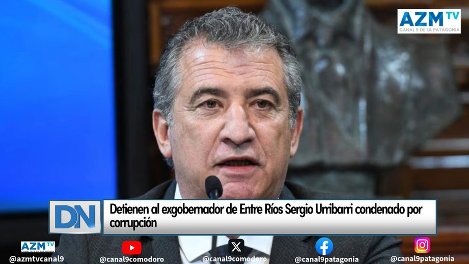 Detienen al exgobernador de Entre Ríos Sergio Urribarri condenado por corrupción