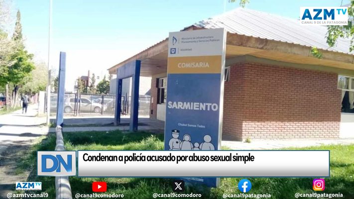 Condenan a policía acusado por abuso sexual simple