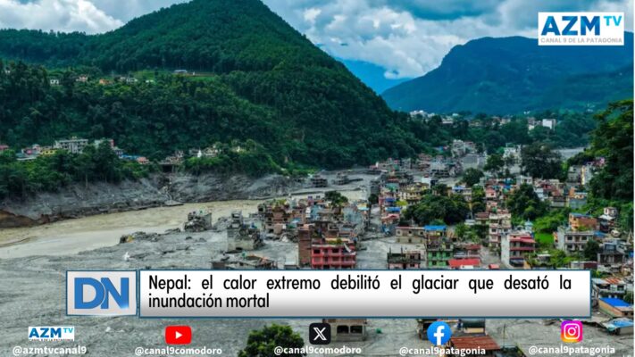 Nepal: el calor extremo debilitó el glaciar que desató la inundación mortal