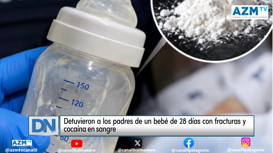 Detuvieron a los padres de un bebé de 28 días con fracturas y cocaína en sangre