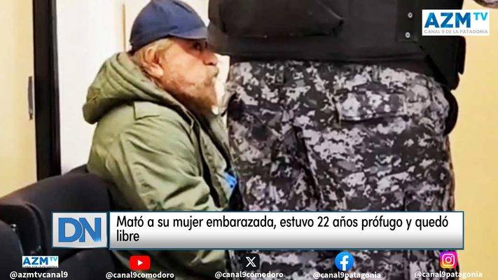 Mató a su mujer embarazada, estuvo 22 años prófugo y quedó libre