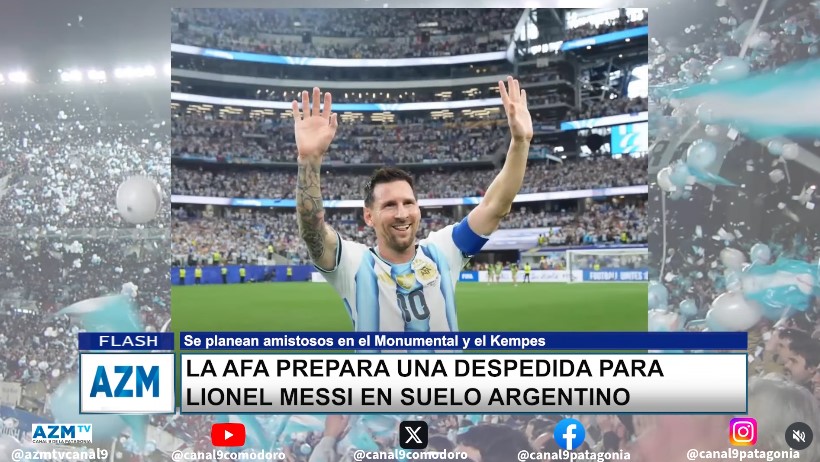 La AFA prepara una despedida para Lionel Messi en suelo argentino