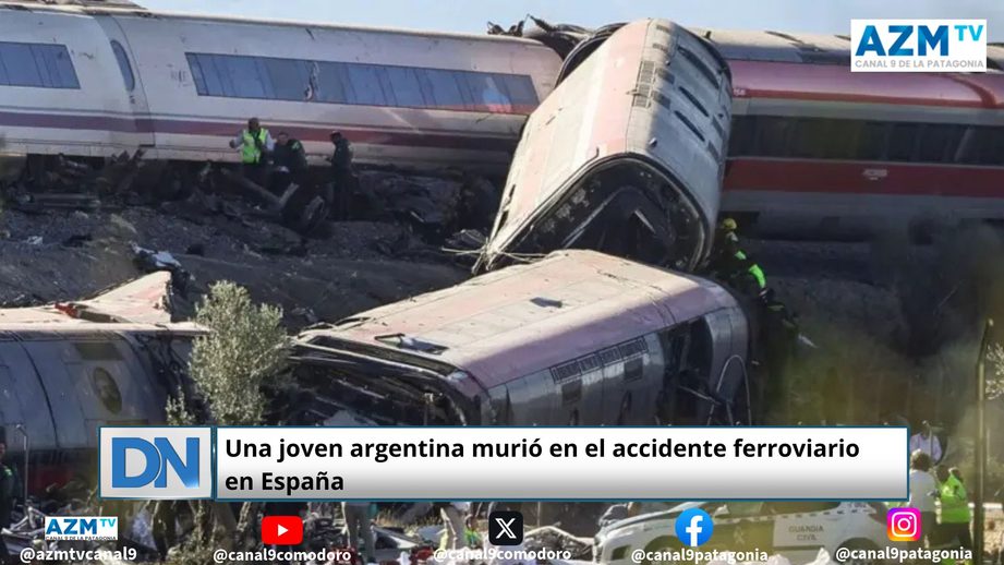 Una joven argentina murió en el accidente ferroviario en España